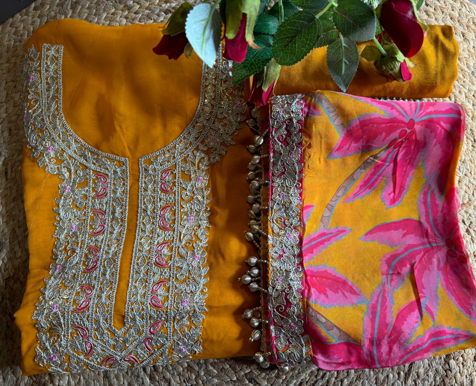 Shop our new Partywear collection this time with digital printed dupatta’s.