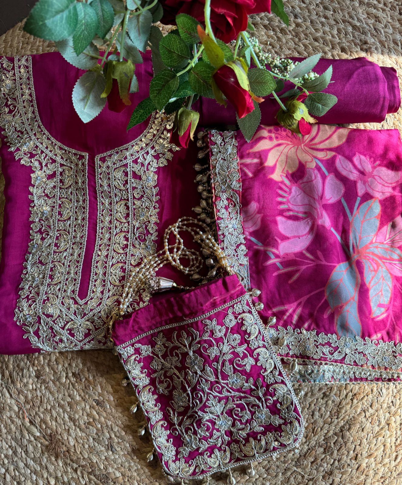 Shop our new Partywear collection this time with digital printed dupatta’s.