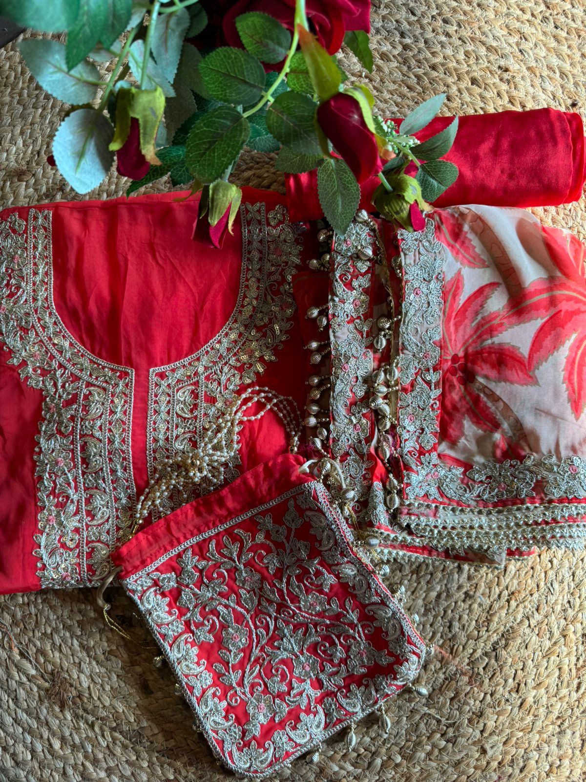 Shop our new Partywear collection this time with digital printed dupatta’s.