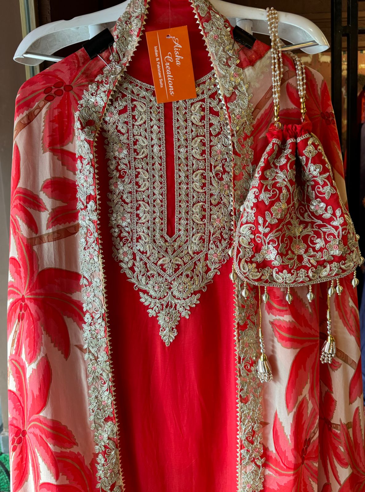 Shop our new Partywear collection this time with digital printed dupatta’s.