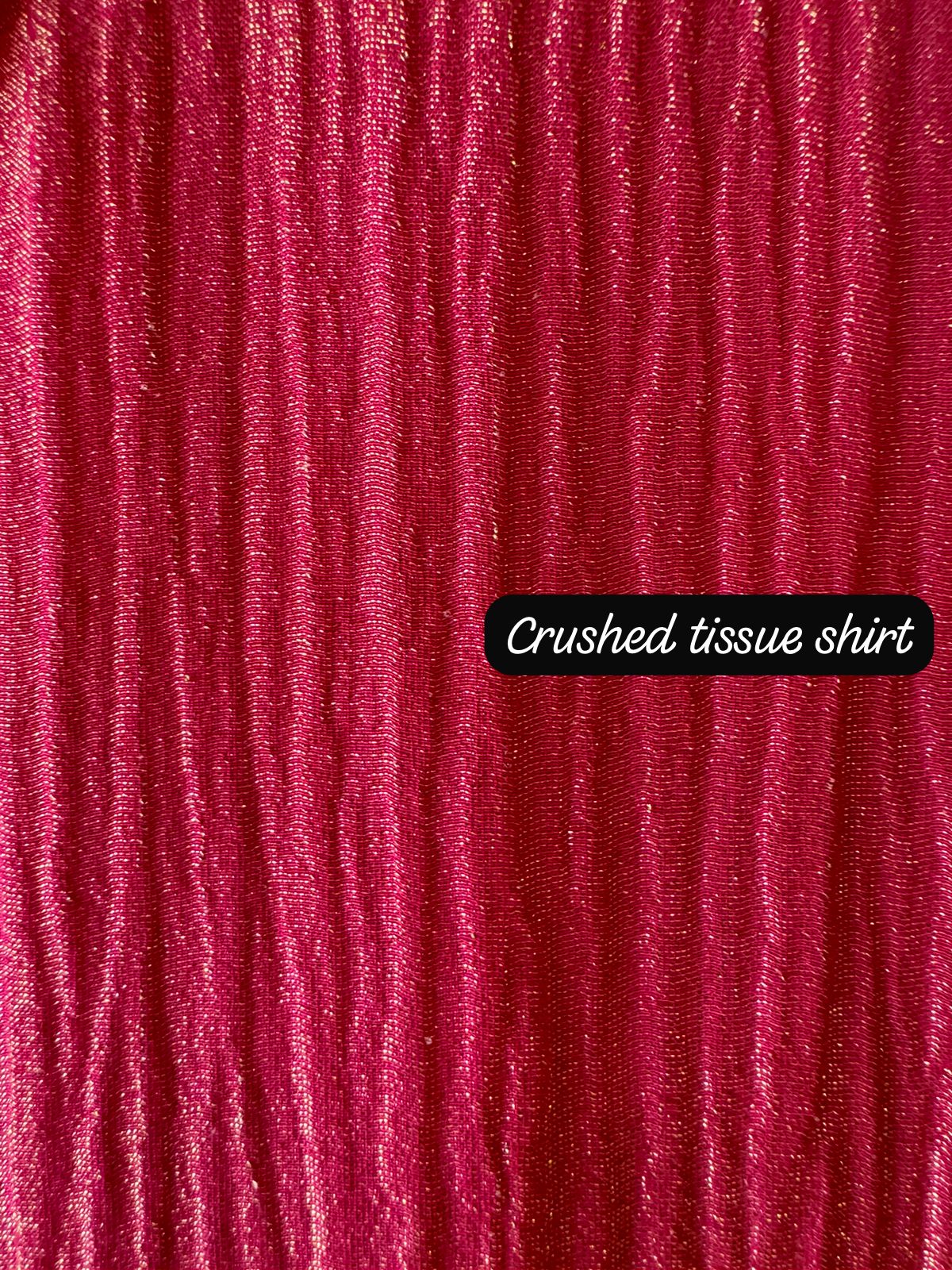 Shop Our New launch of CRUSHED TISSUE