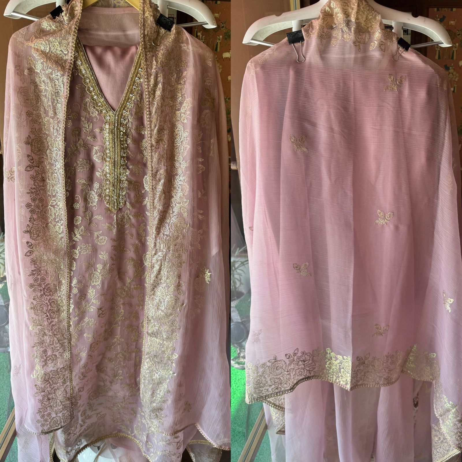 Pure Pakistani chiffon Designer suits