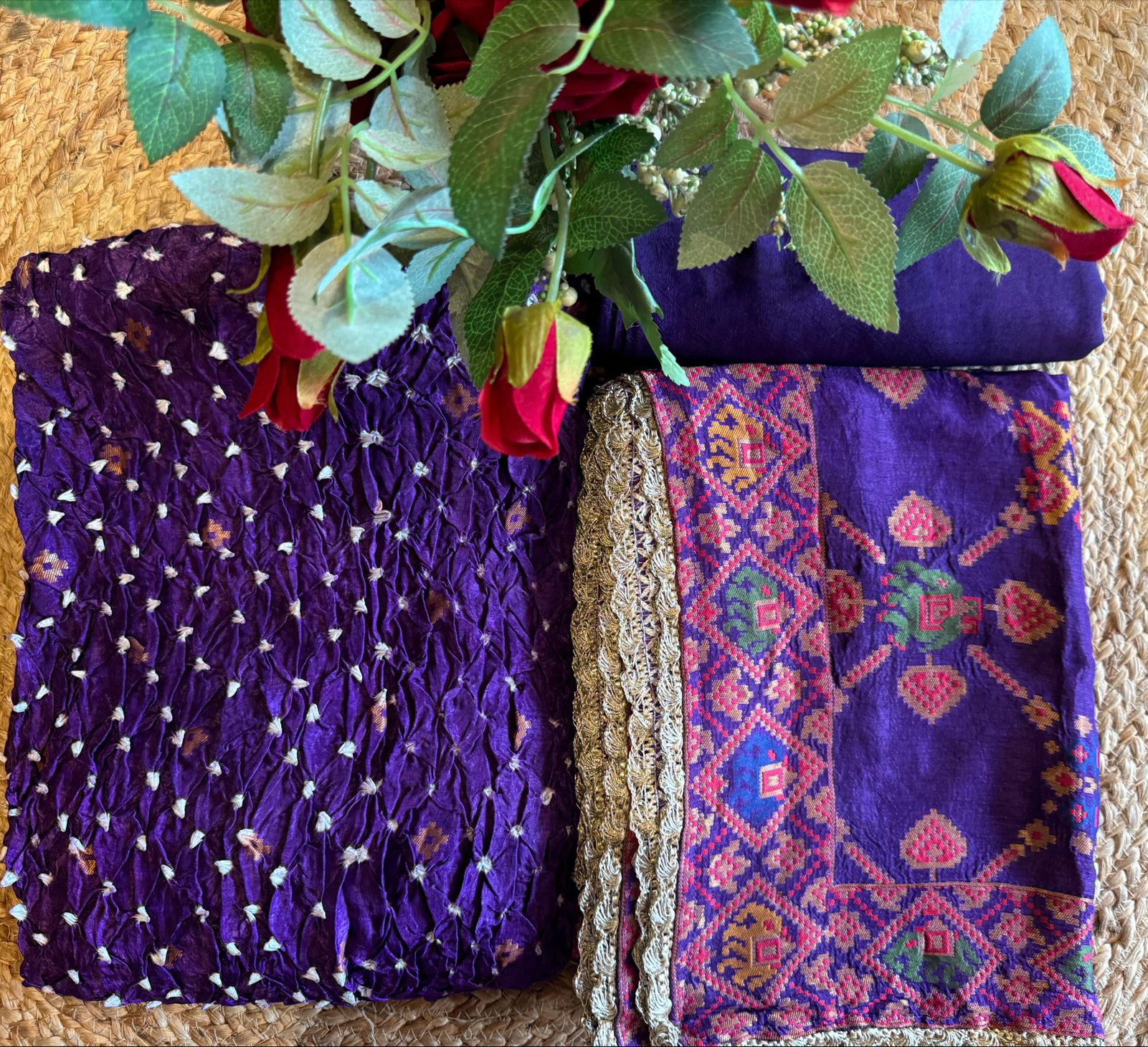 Crushed bandej Unstitched Kurta