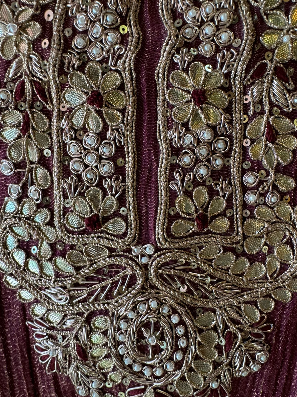 Pure crushed Shimmer tissue (Unstitched)