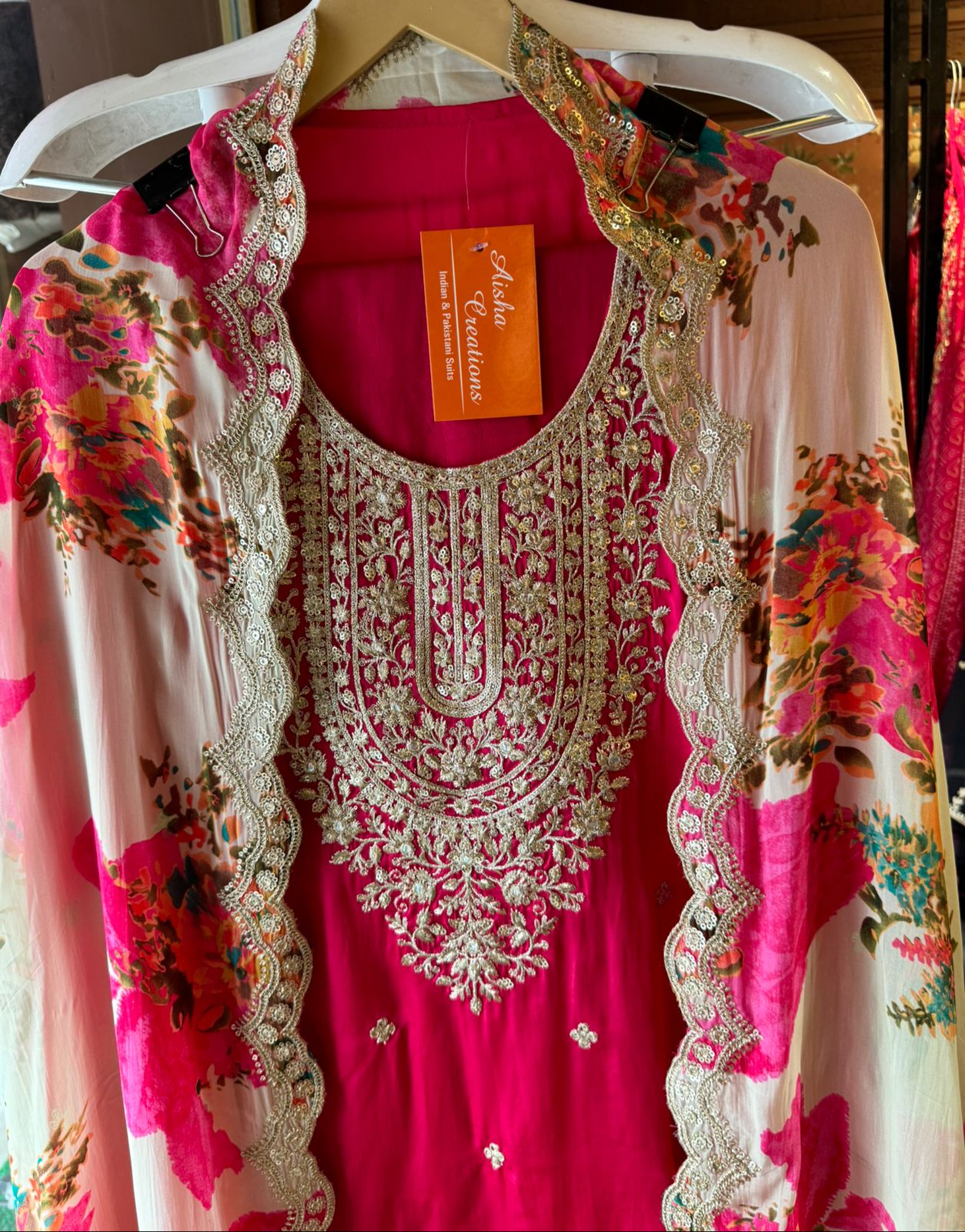 Pure satin silk unstitched shirt