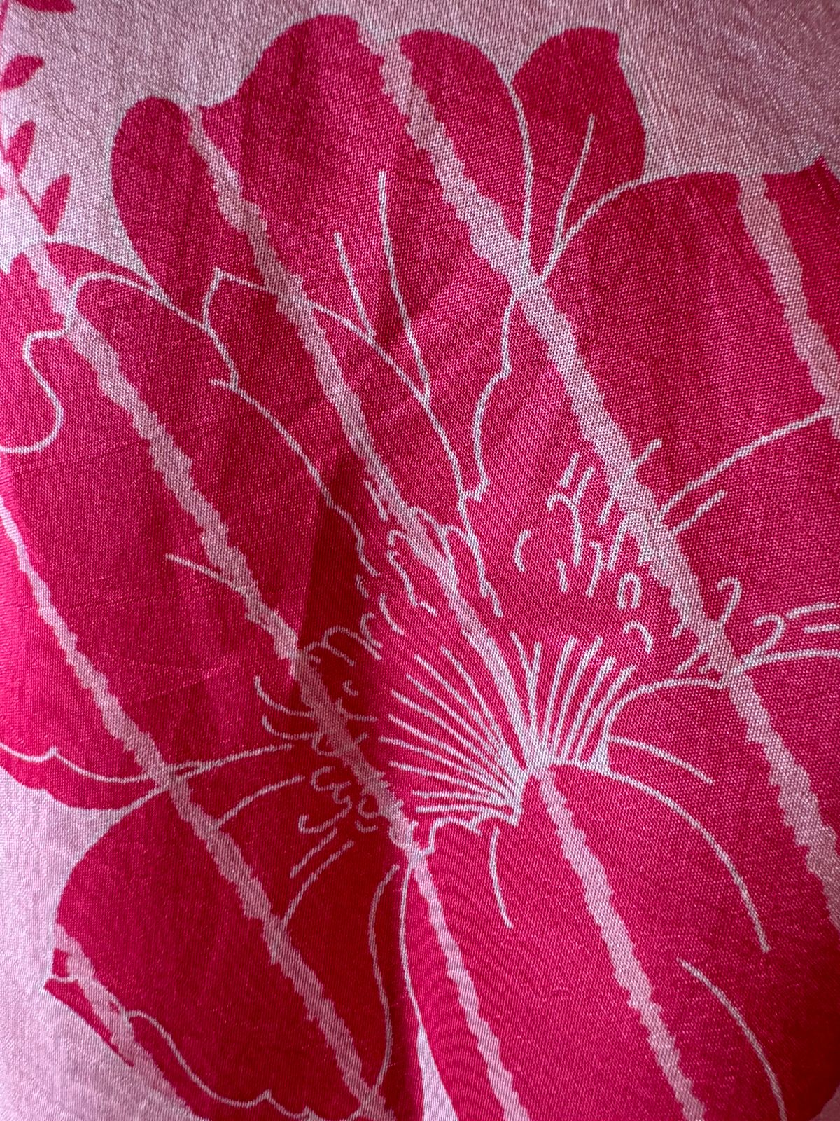 Pure Muslin silk Unstitched bandej printed