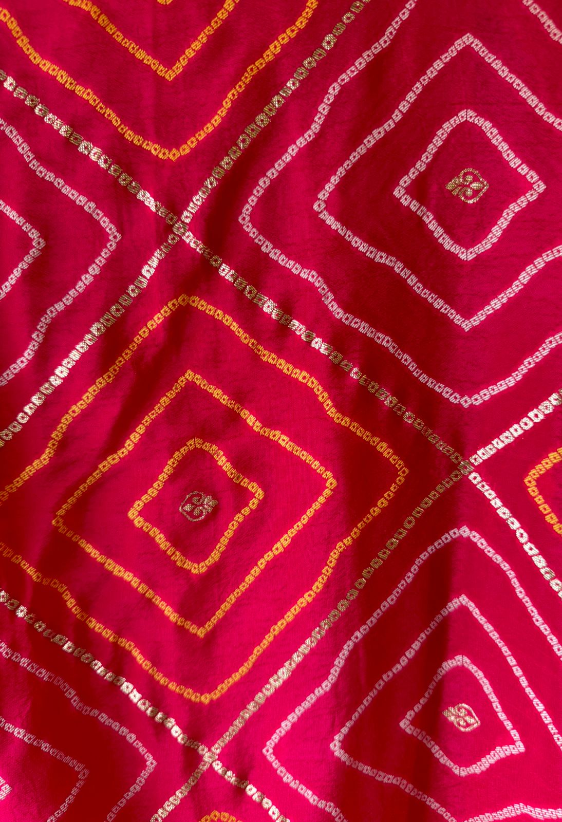 Pure chinon Suit unstitched shirt