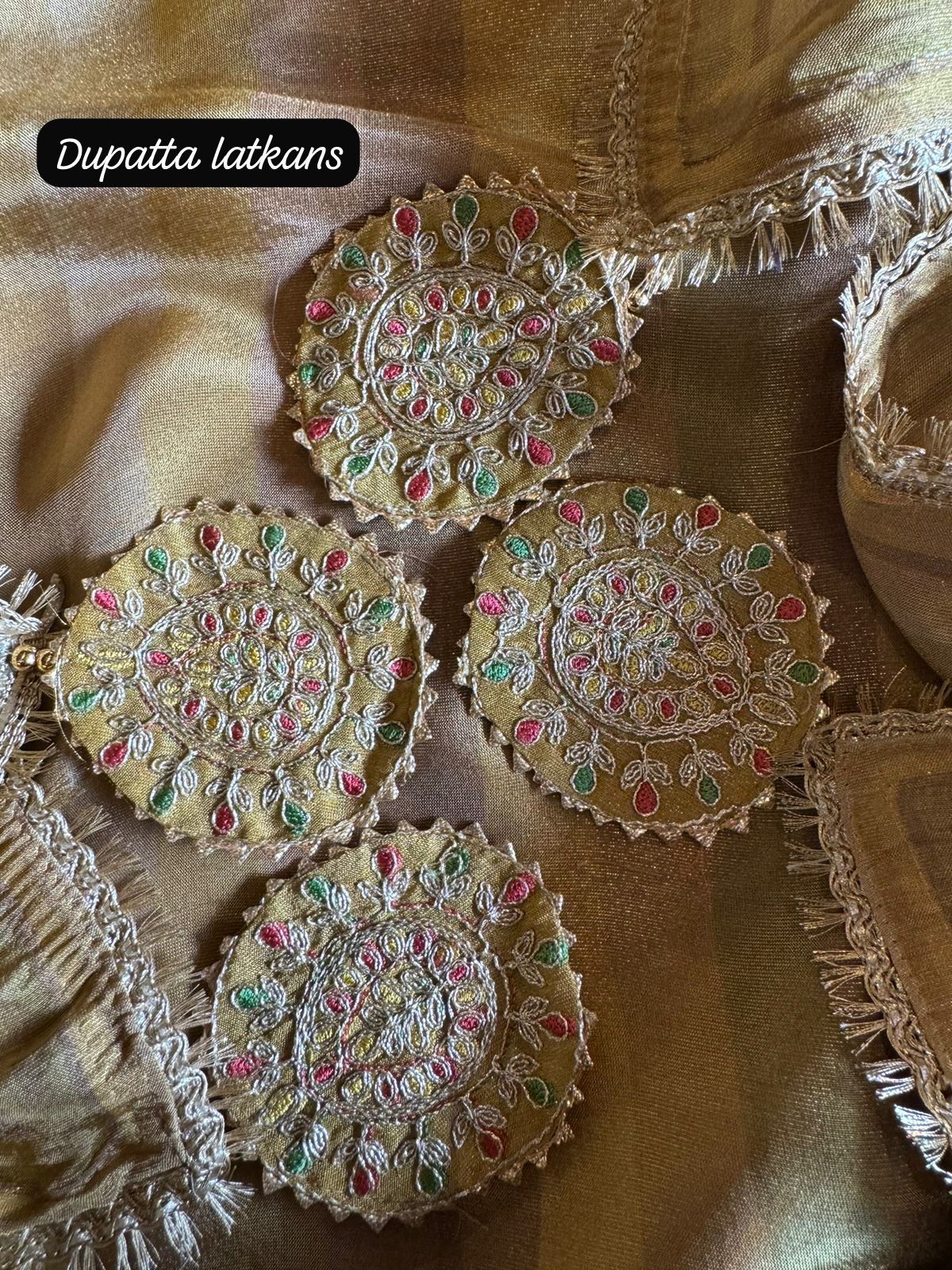 Beautiful self tissue shirt (Unstitched Kurta)