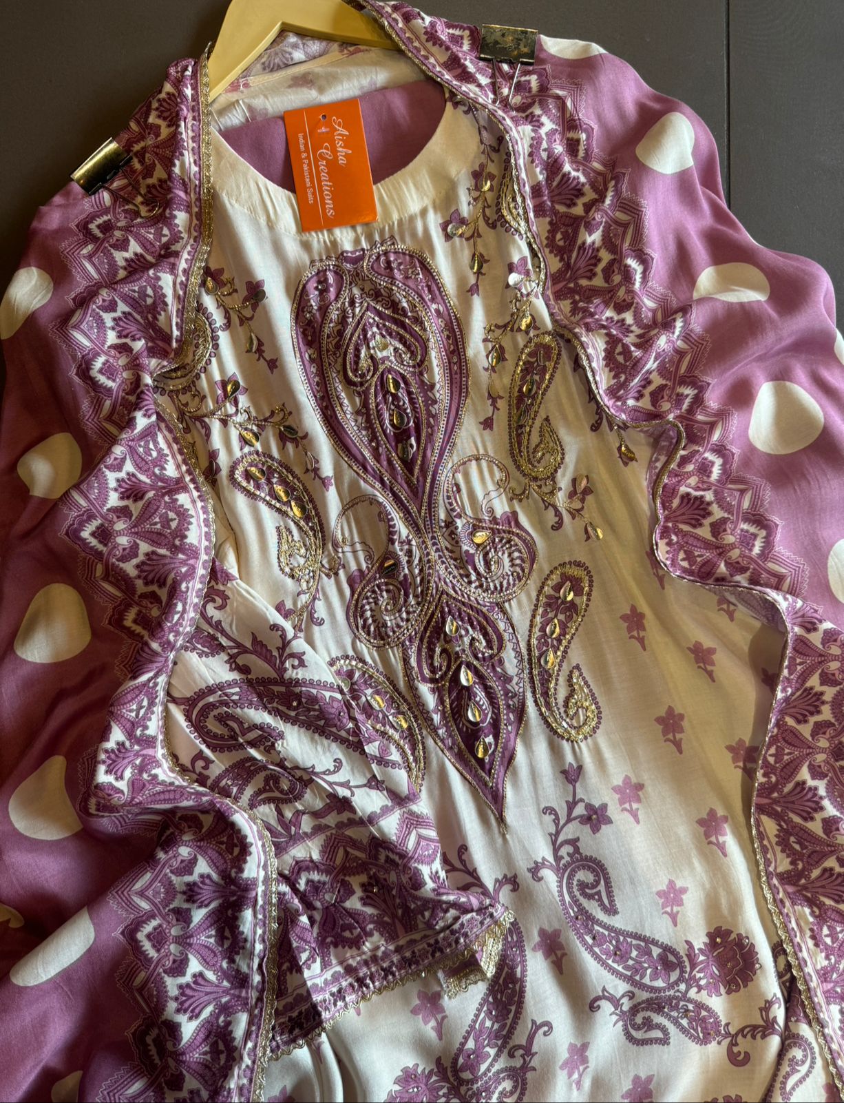 Pure muslin semi stitched shirt