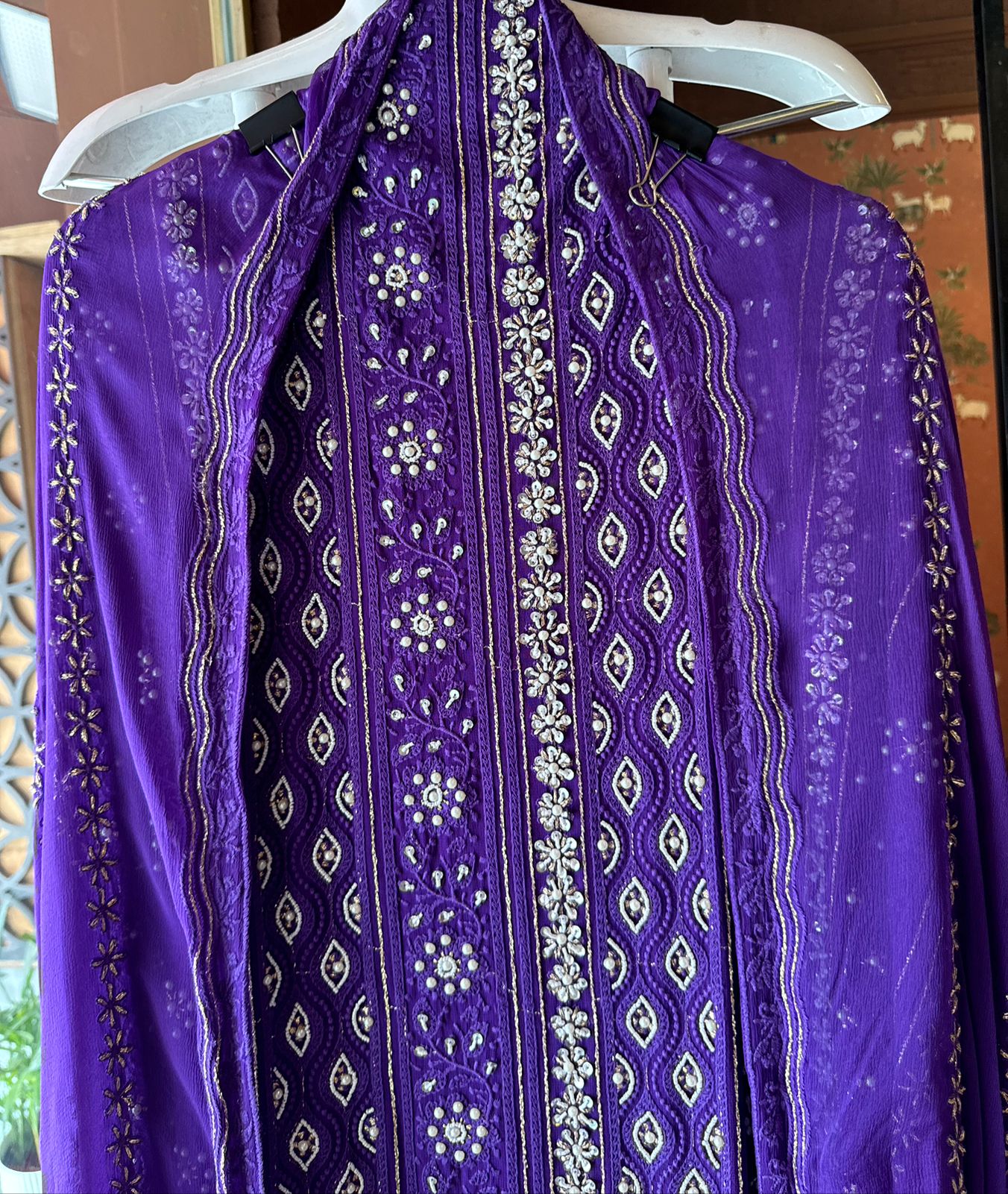 Pure Georgette Suits with Handwork done