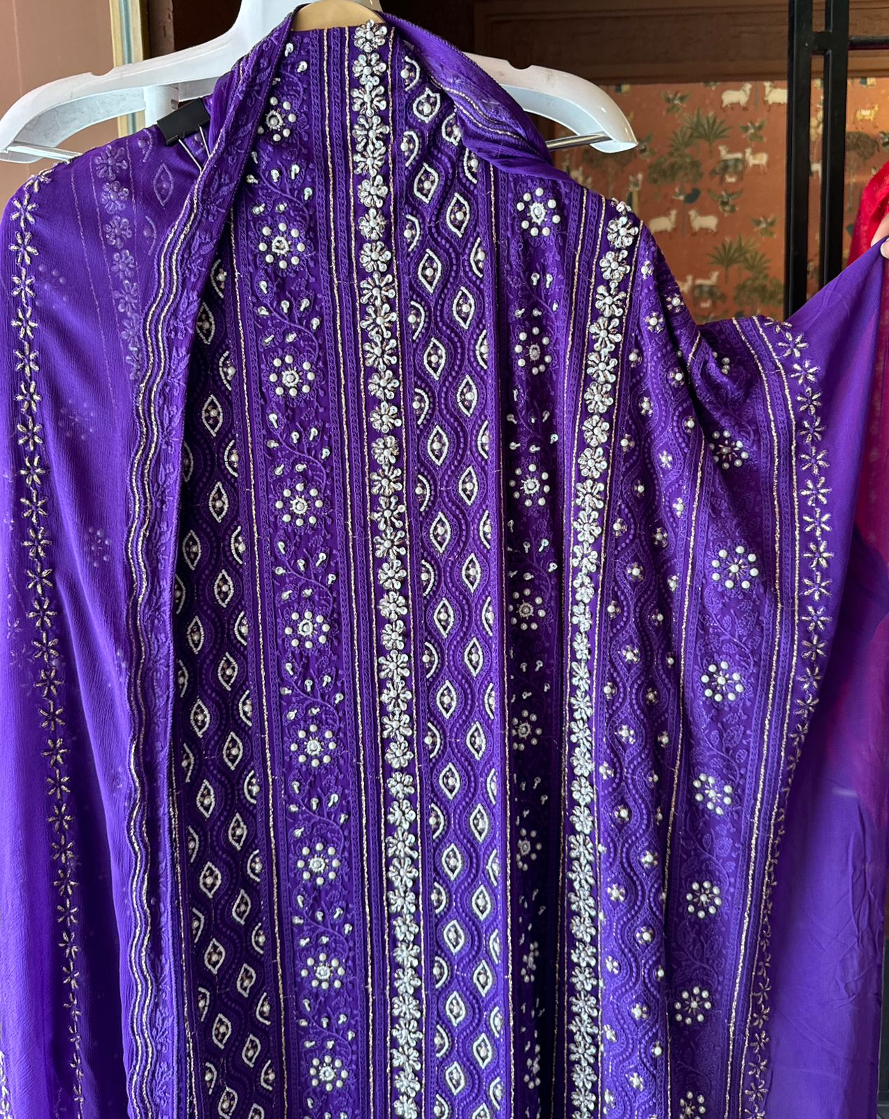 Pure Georgette Suits with Handwork done