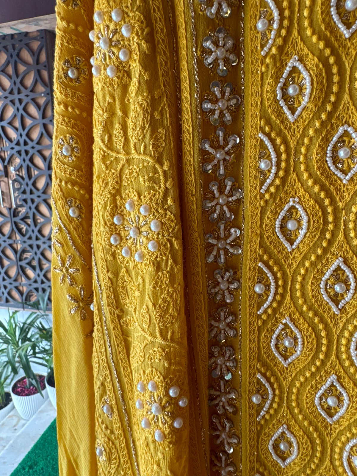 Pure Georgette Suits with Handwork done