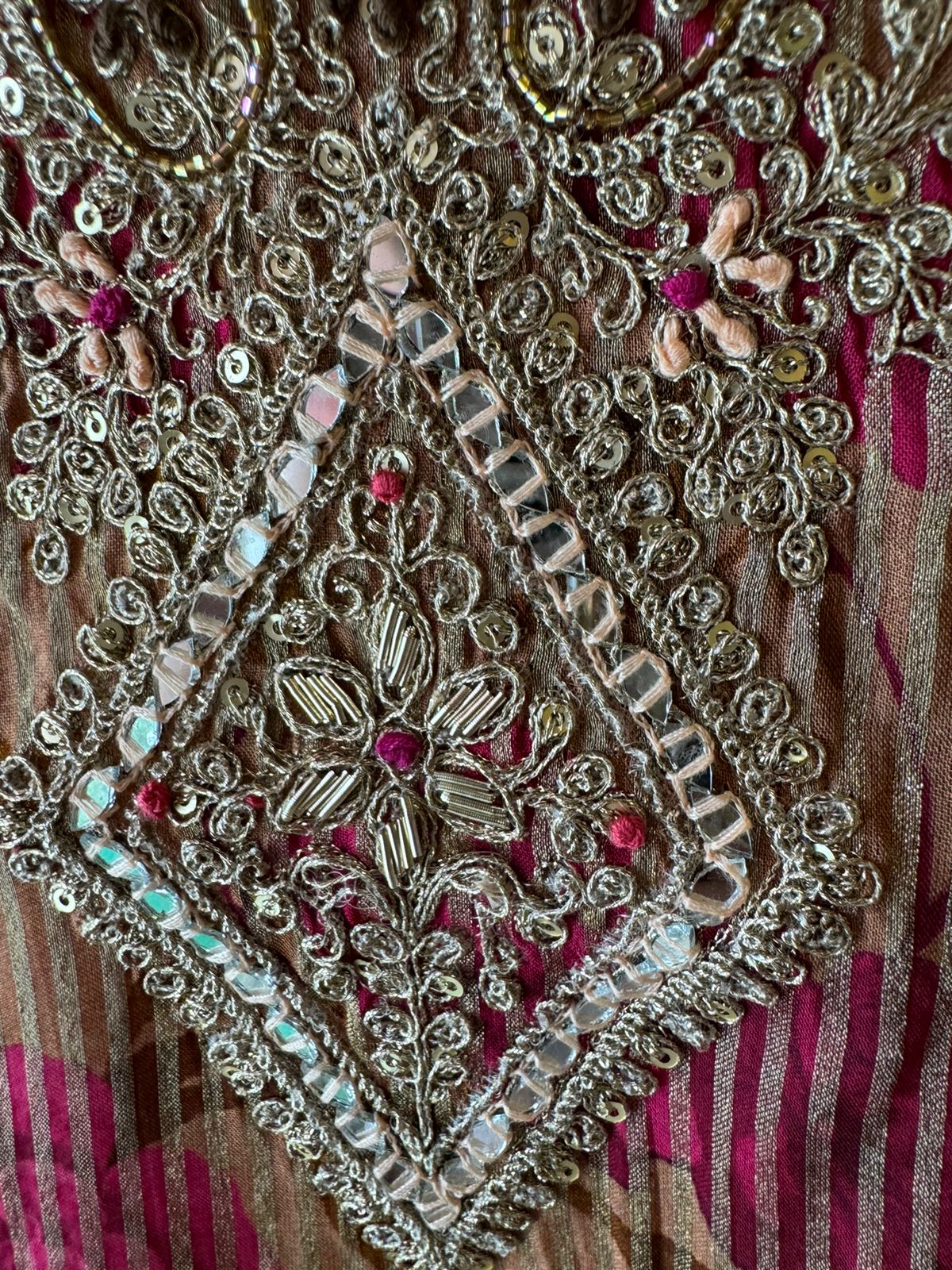 Self Organza digital floral printed Shirt