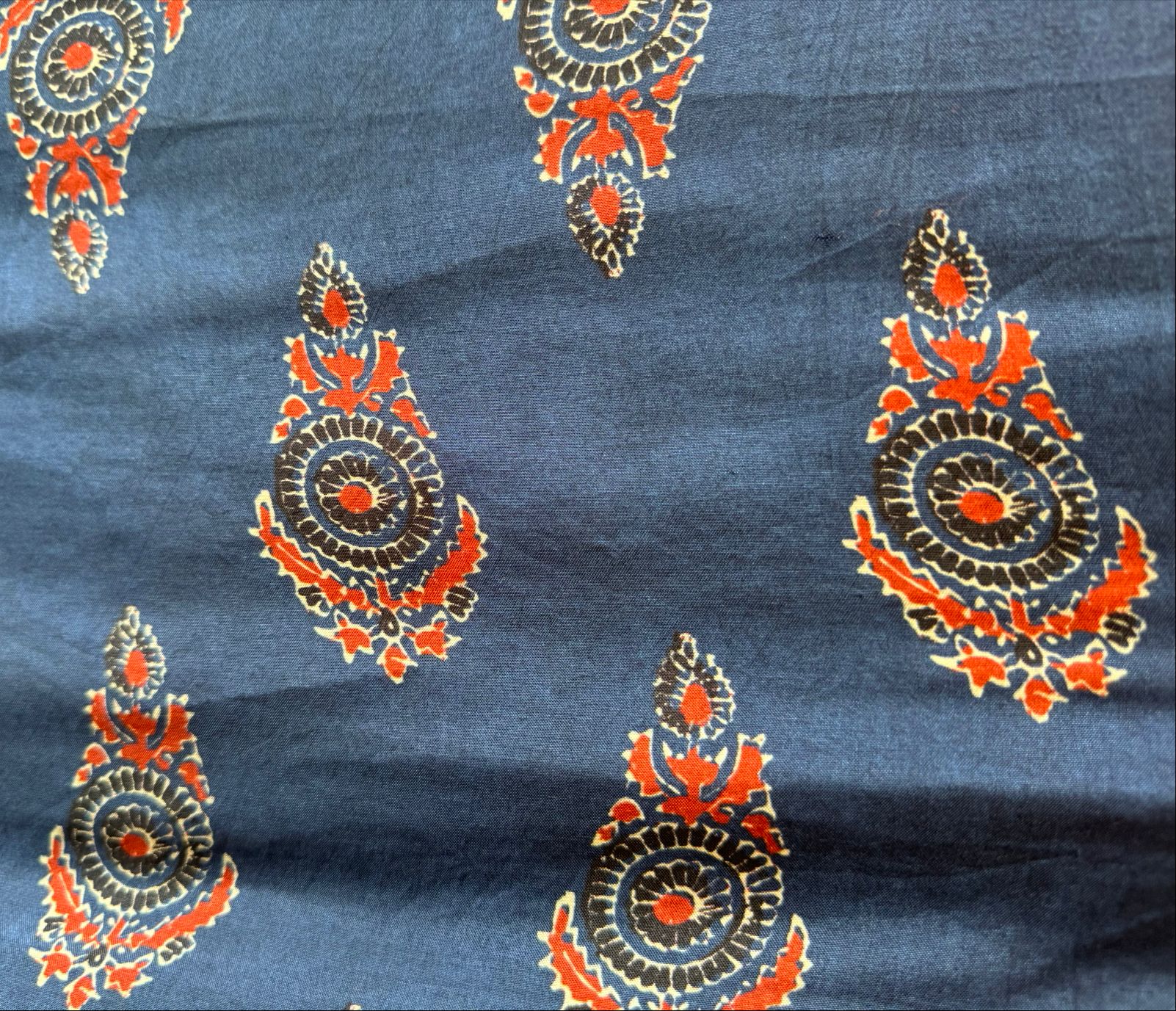 Soft Muslin Block printed (Kalamkari print) Shirt