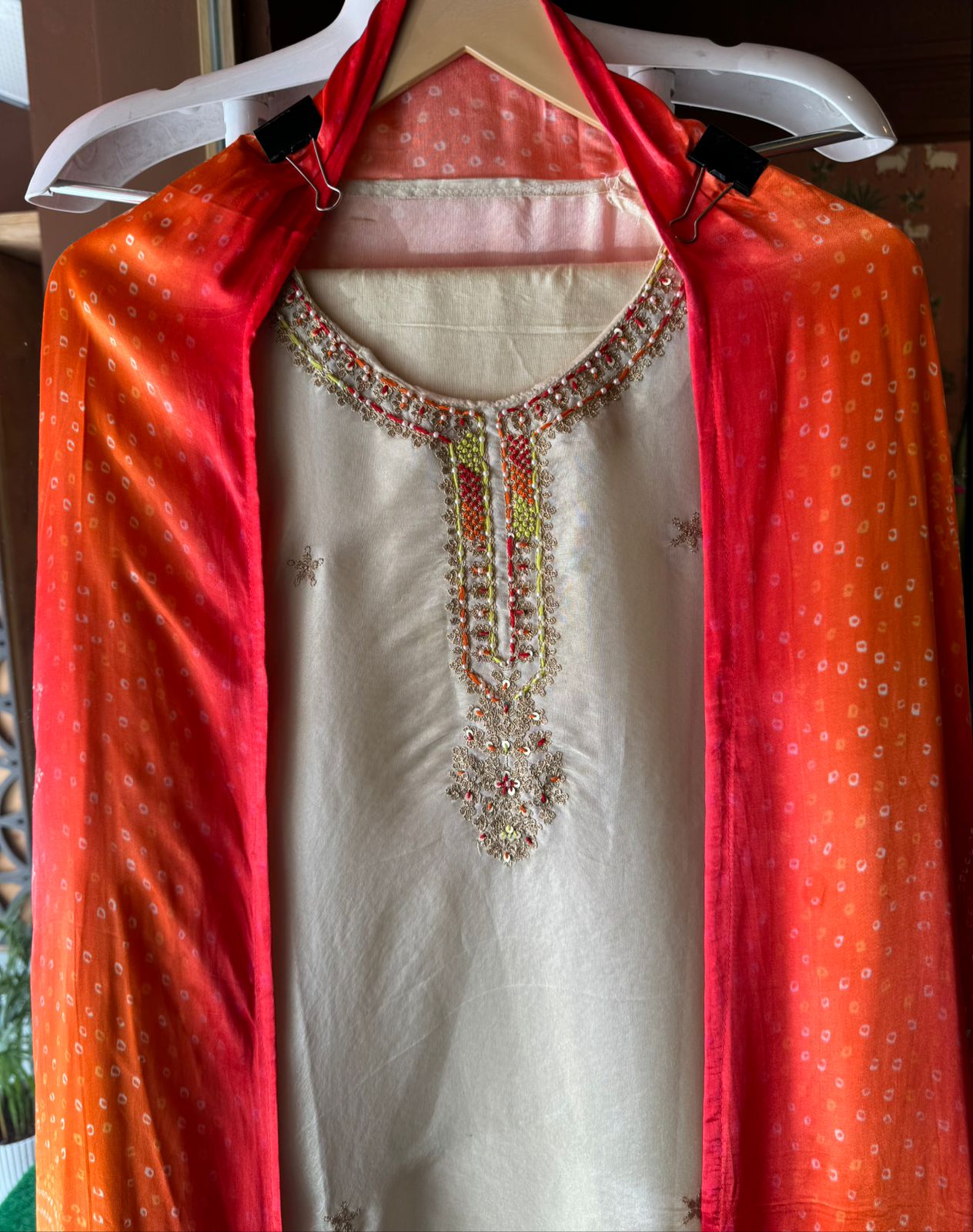 Shop our new arrivals with gajji silk dupatta’s