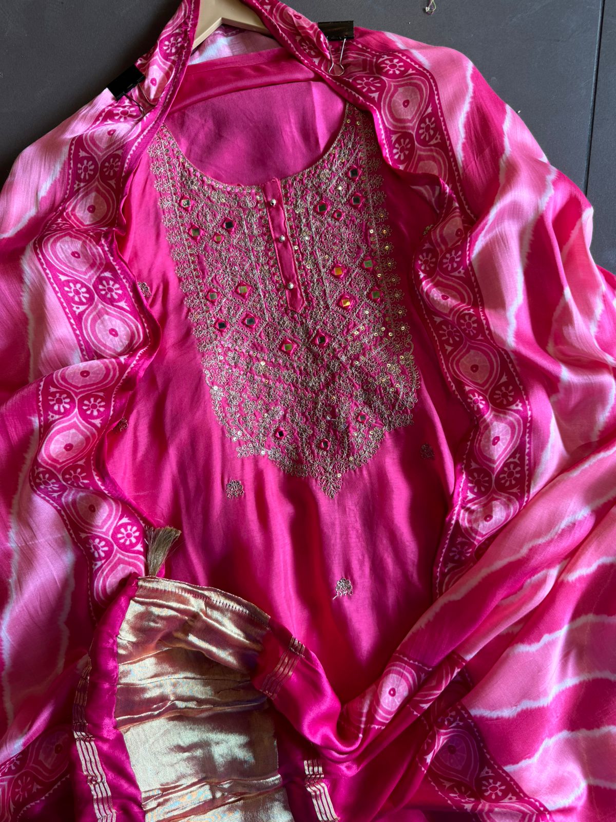 Shop our new arrivals with gajji silk dupatta’s