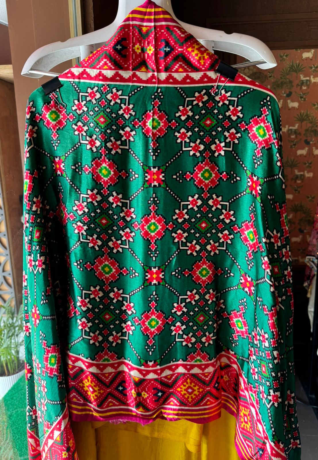 Pure Silk Shirt with Beautiful Dori