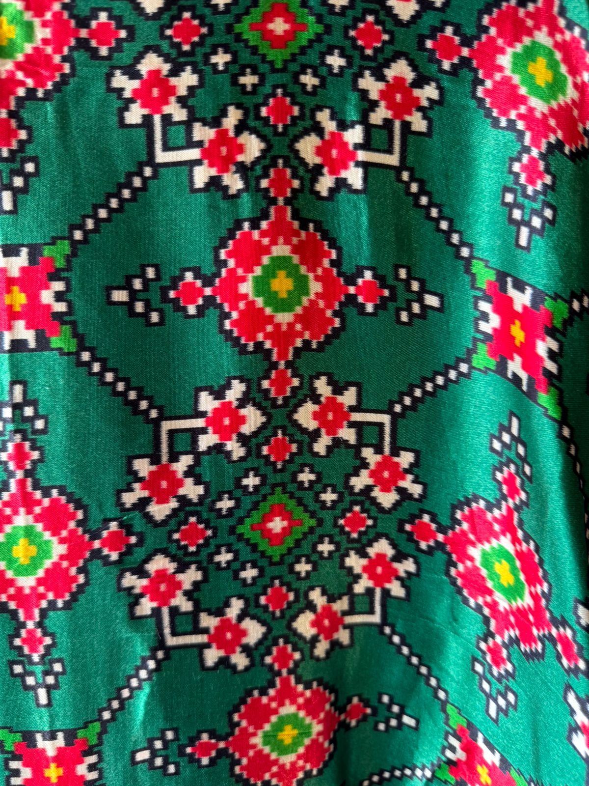 Pure Silk Shirt with Beautiful Dori