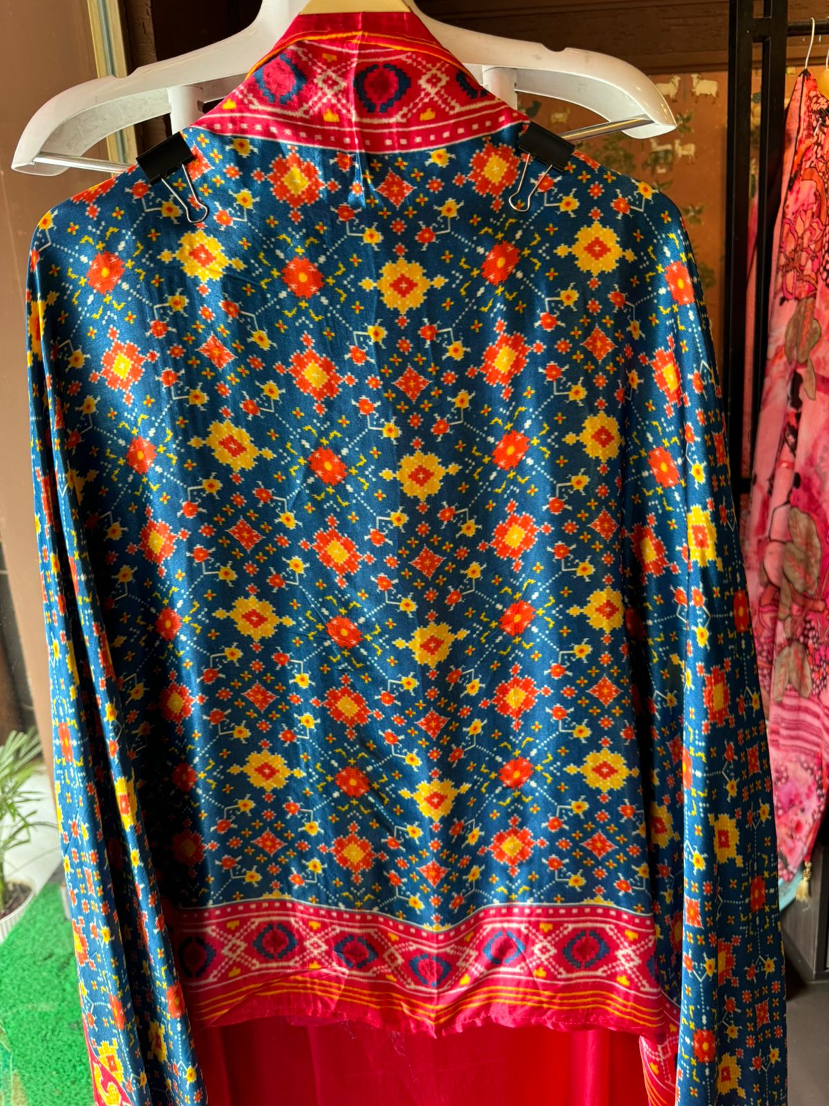 Pure Silk Shirt with Beautiful Dori