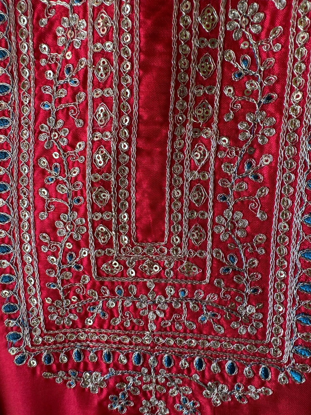 Pure Silk Shirt with Beautiful Dori