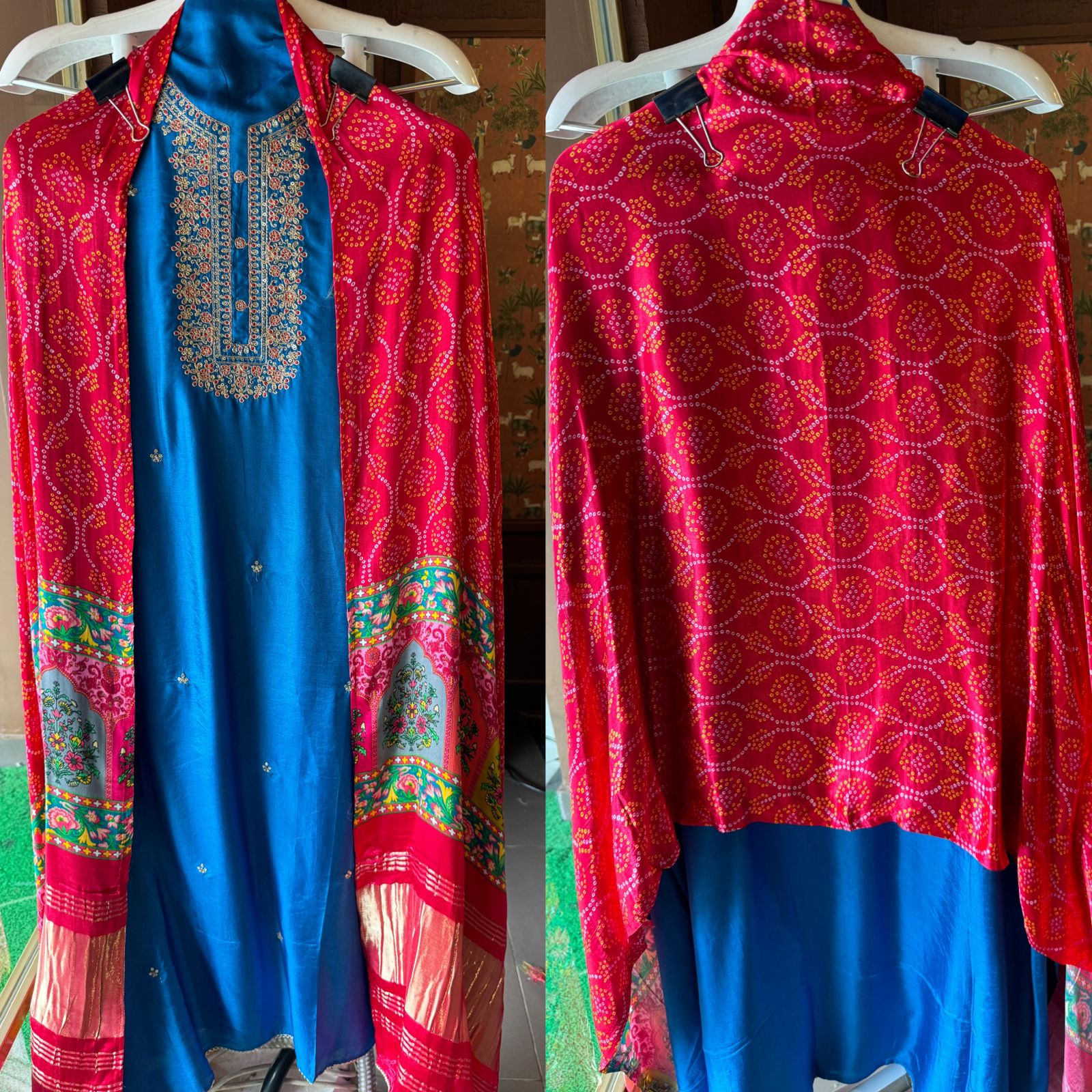 Pure Silk Shirt with Beautiful Dori