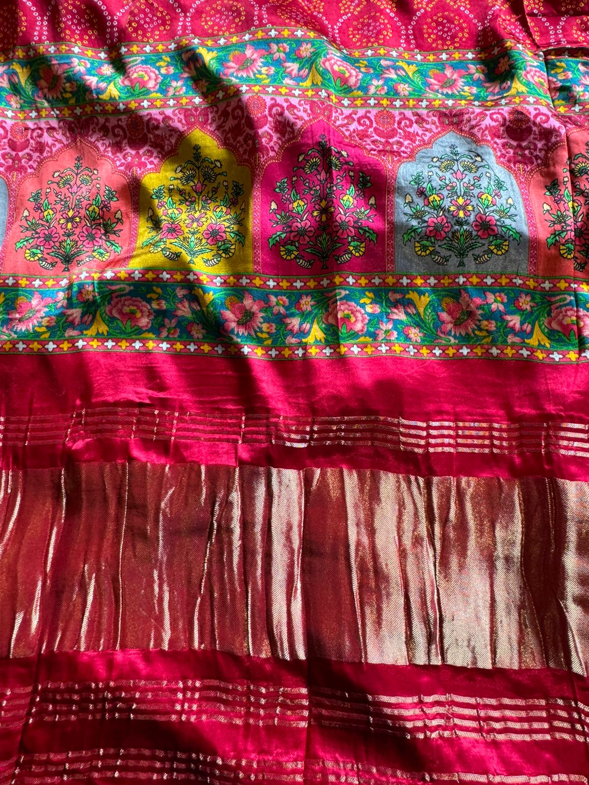 Pure Silk Shirt with Beautiful Dori