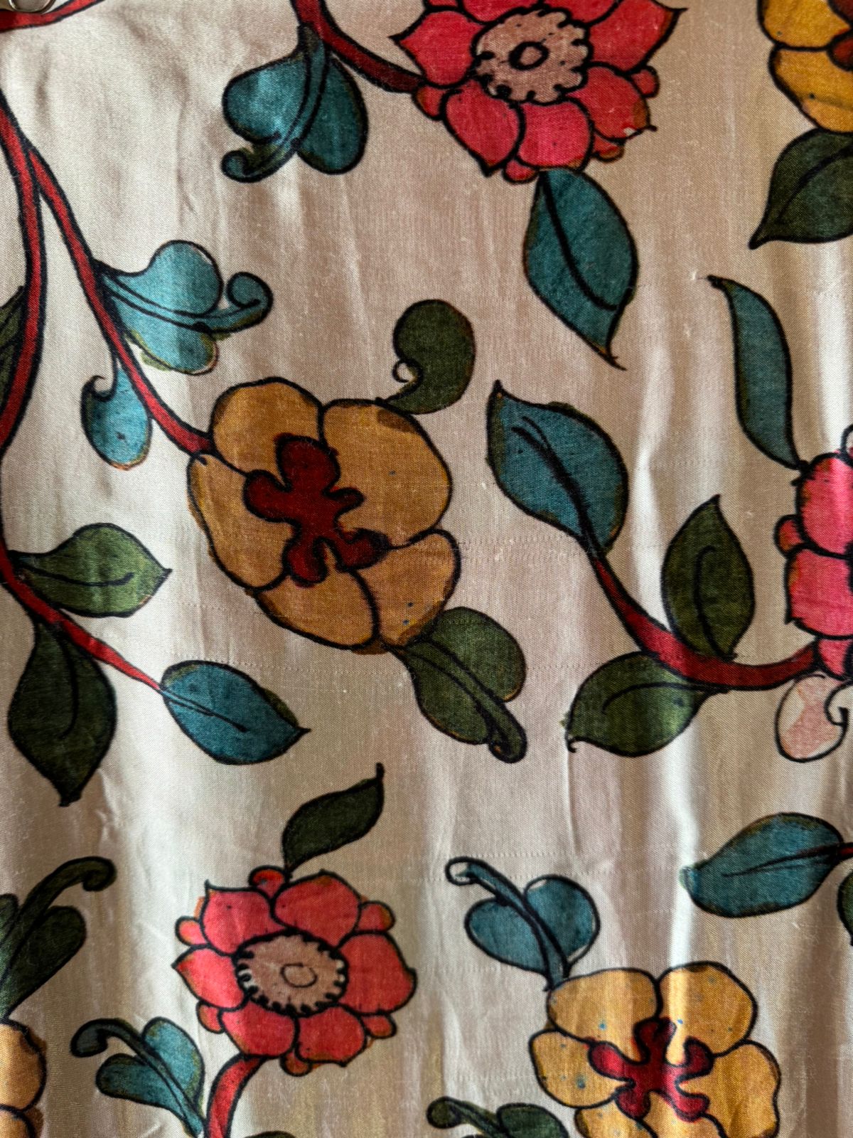 Pure Silk Shirt with Beautiful Dori