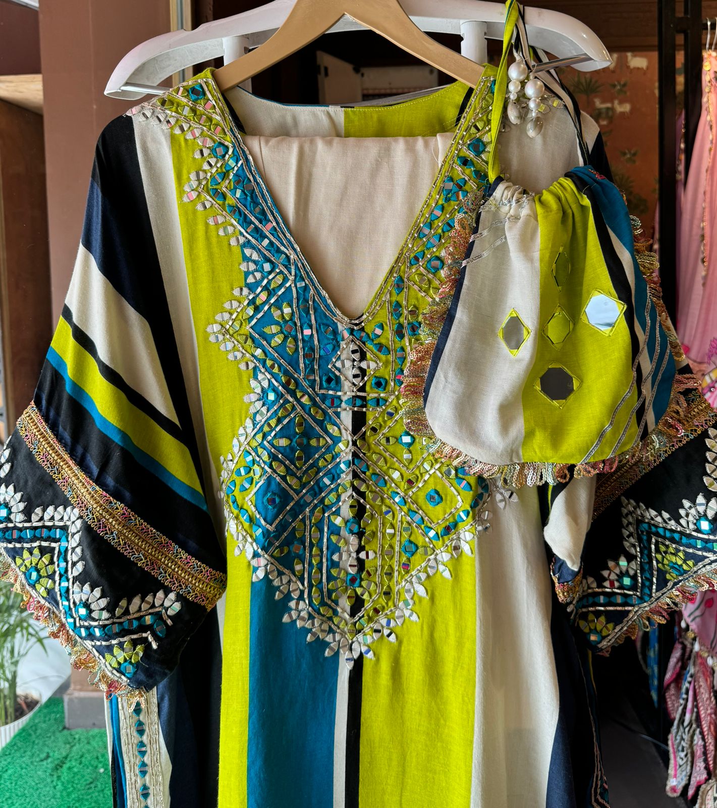 Pure Linen cotton Tunic Set