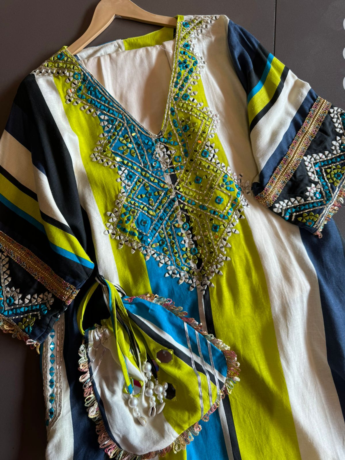 Pure Linen cotton Tunic Set