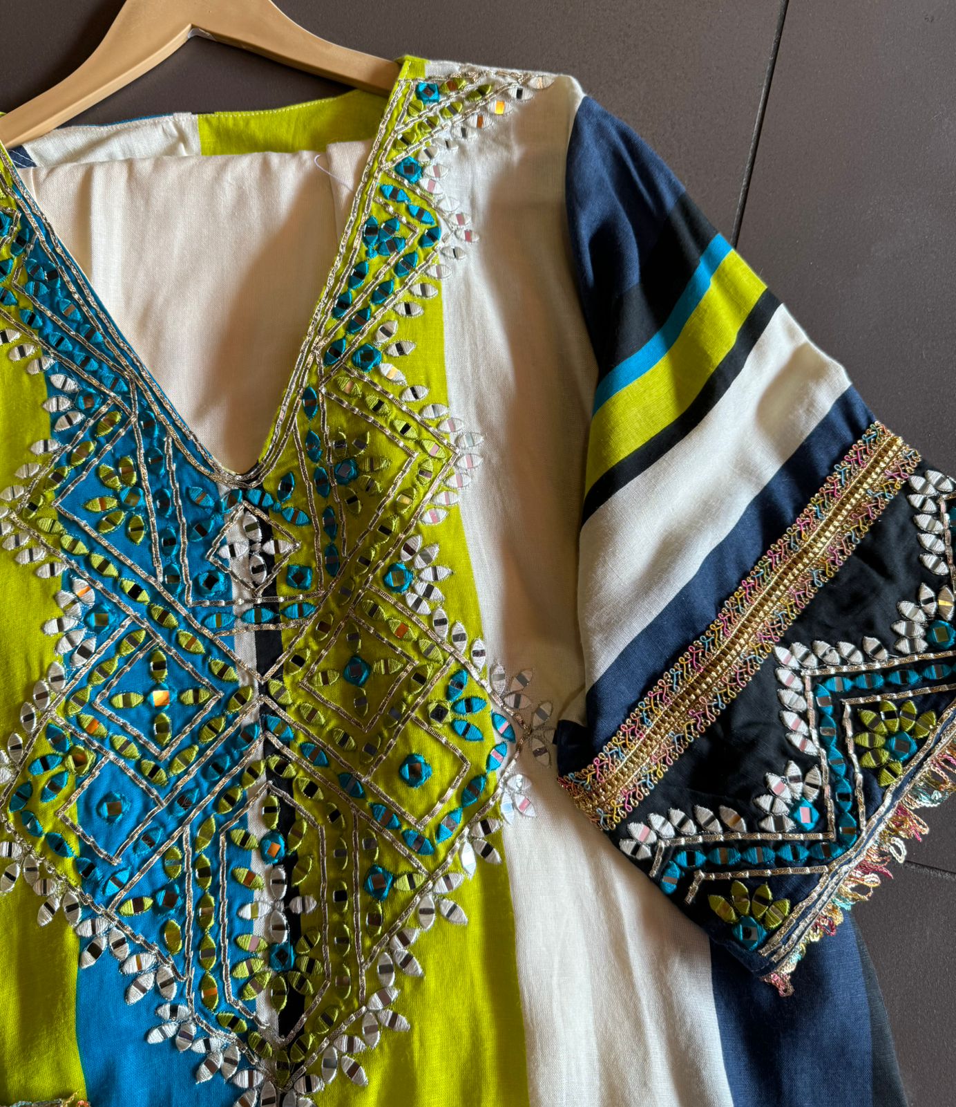 Pure Linen cotton Tunic Set