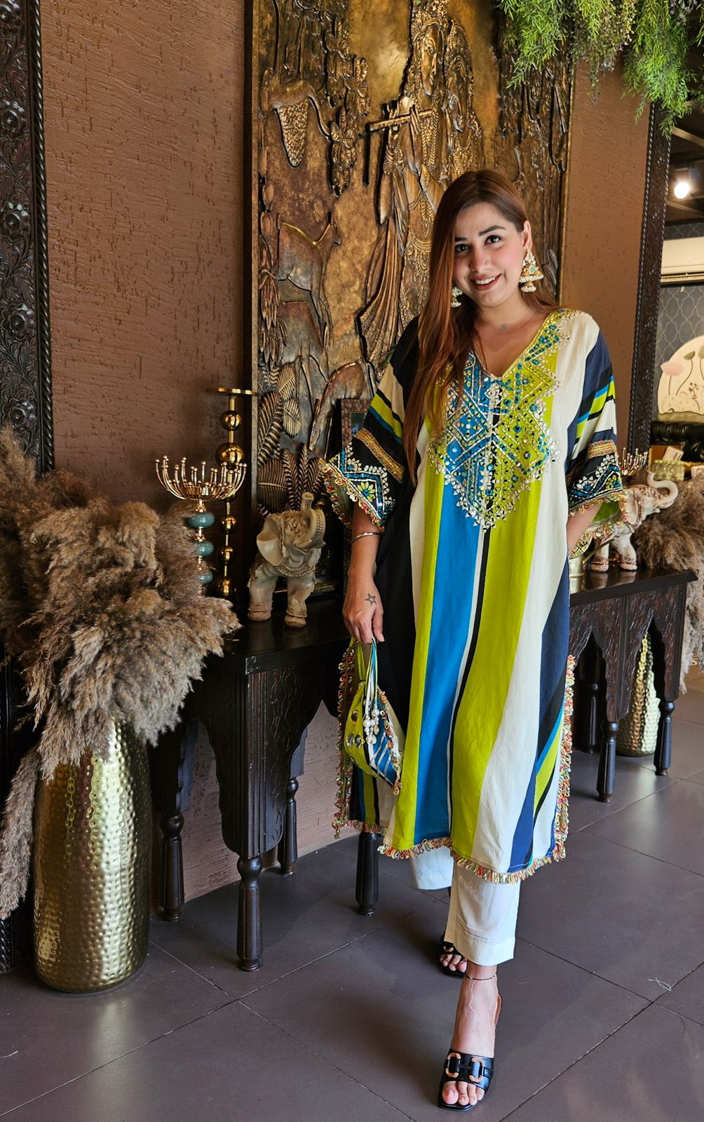 Pure Linen cotton Tunic Set