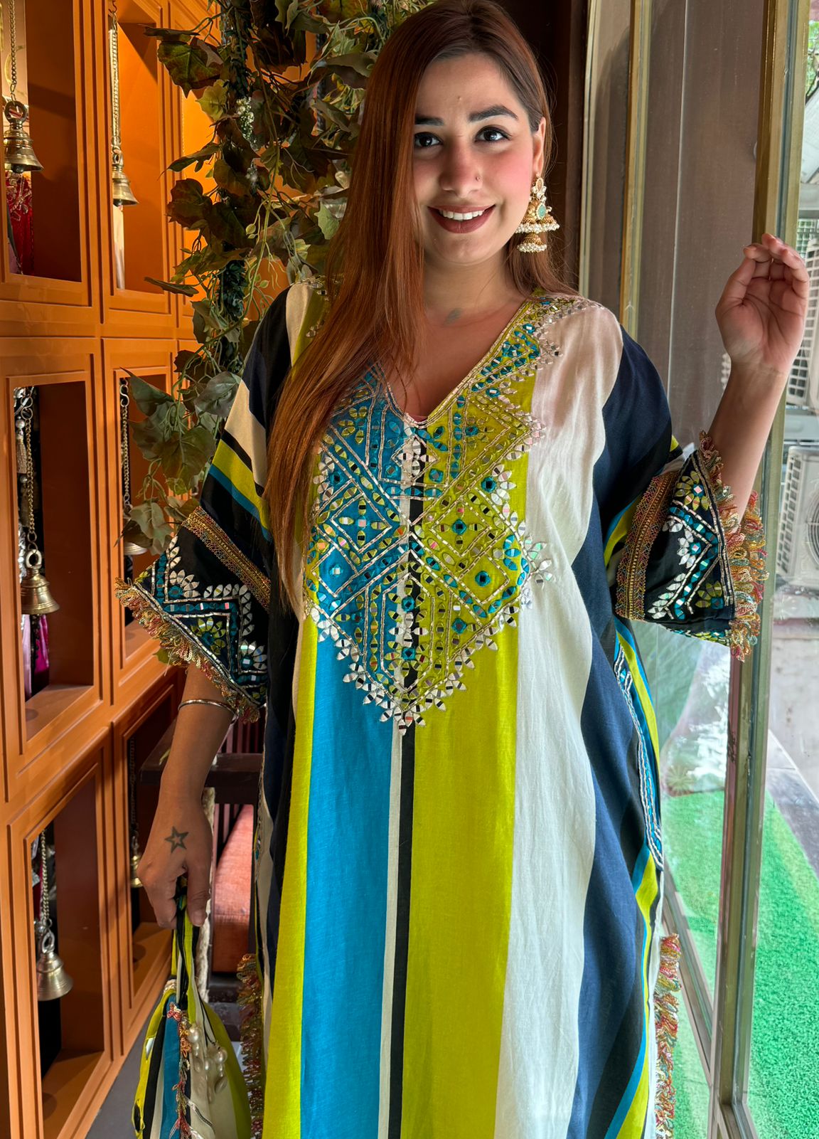 Pure Linen cotton Tunic Set