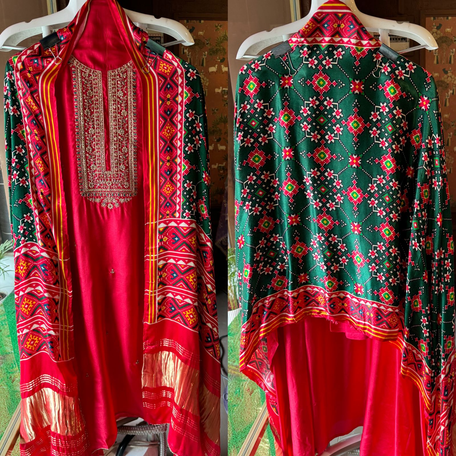 Pure Silk Shirt with Beautiful Dori
