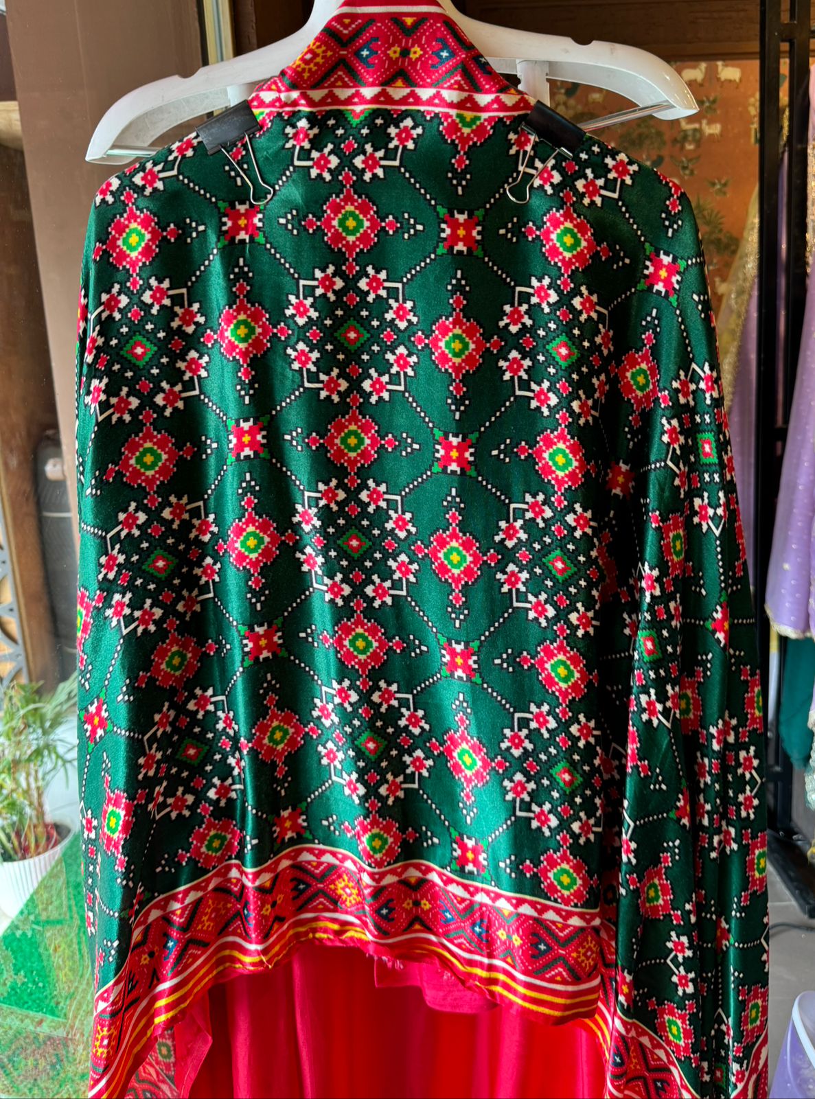 Pure Silk Shirt with Beautiful Dori
