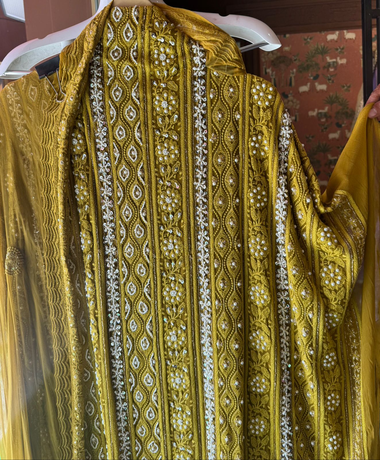 Pure Georgette Suits with Handwork done