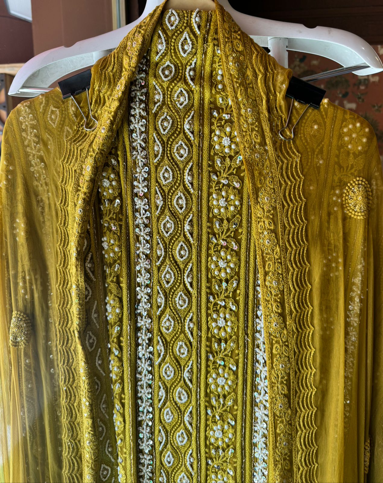 Pure Georgette Suits with Handwork done