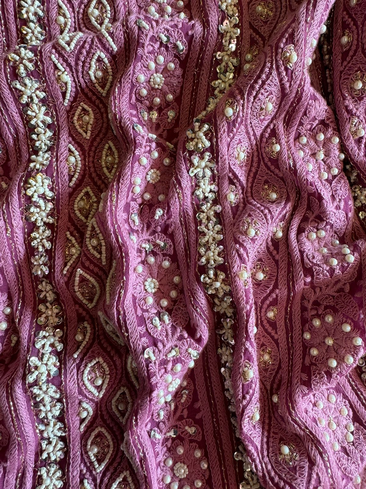 Pure Georgette Suits with Handwork done