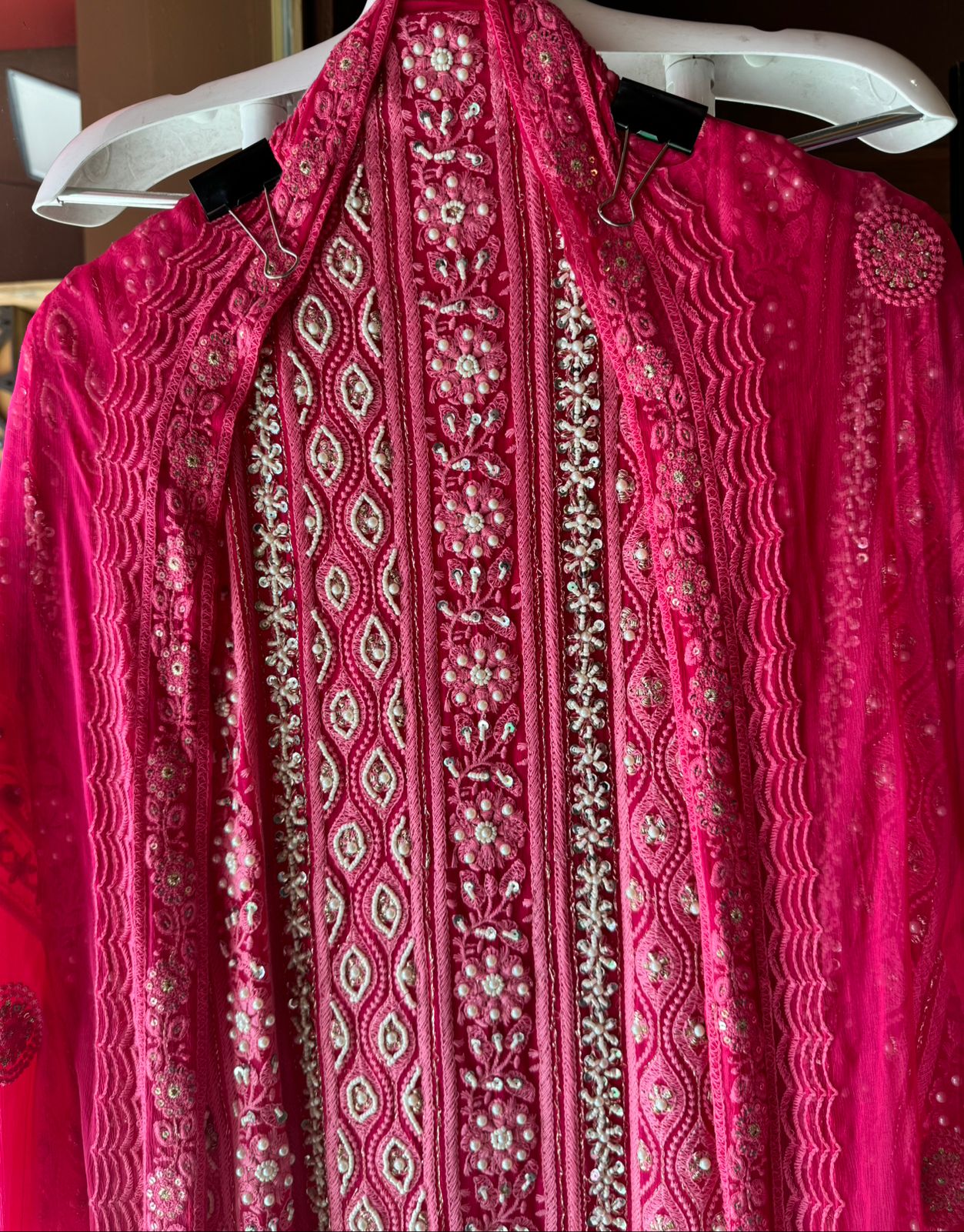 Pure Georgette Suits with Handwork done