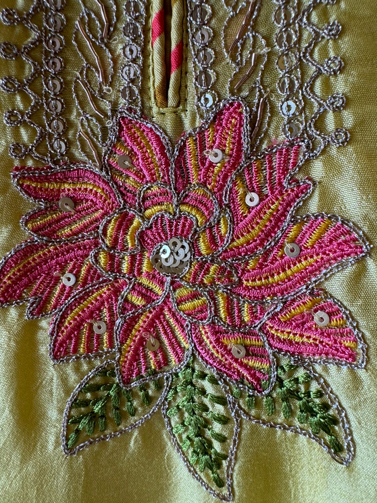 Pure silk unstitched Shirt (Full in size)