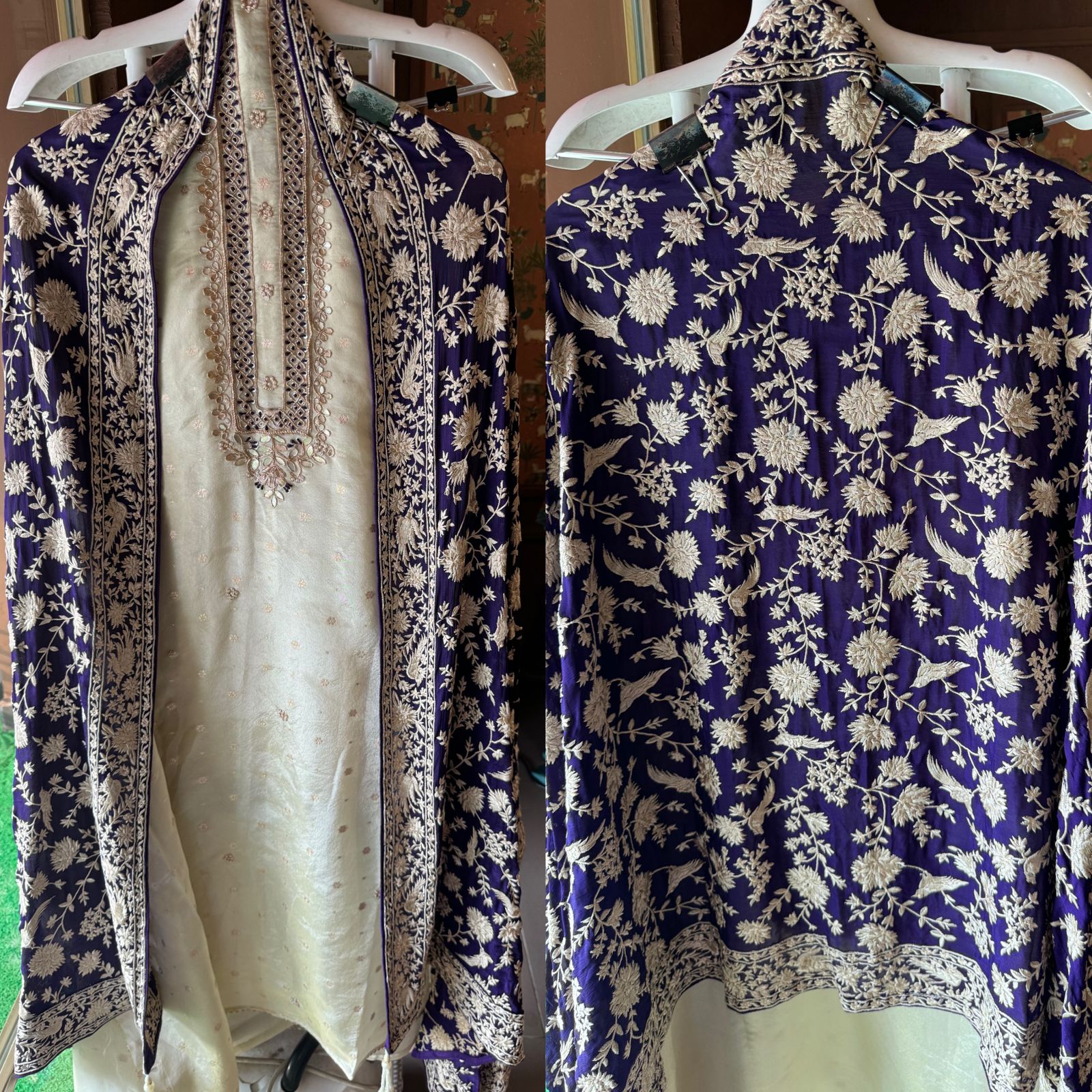 Beautiful and very elegant Tissue bootie weaved shirts