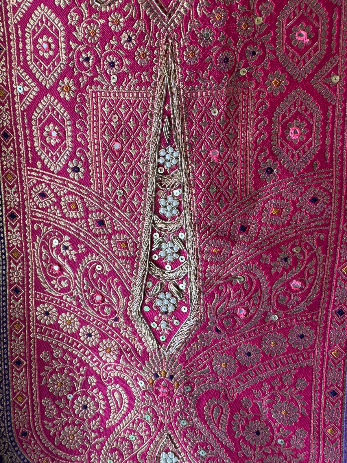 Pure Gajji Silk Full size Unstitched Suits