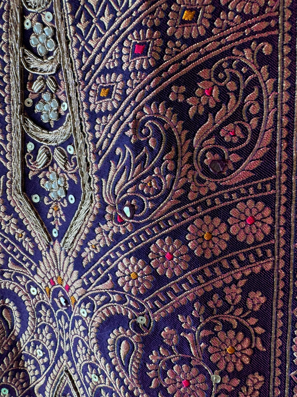 Pure Gajji Silk Full size Unstitched Suits