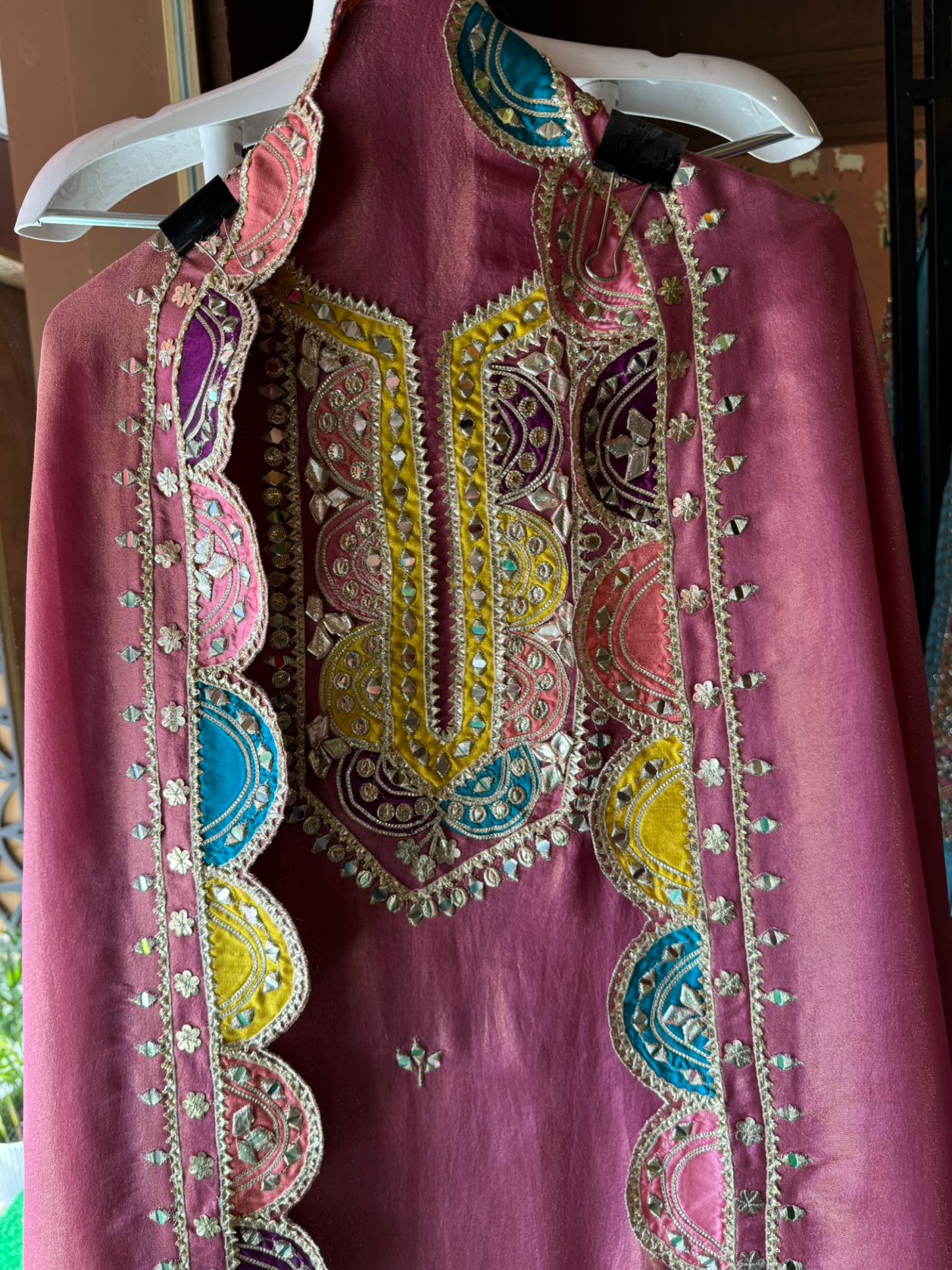 Pure Shimmer Tissue unstitched full size shirt