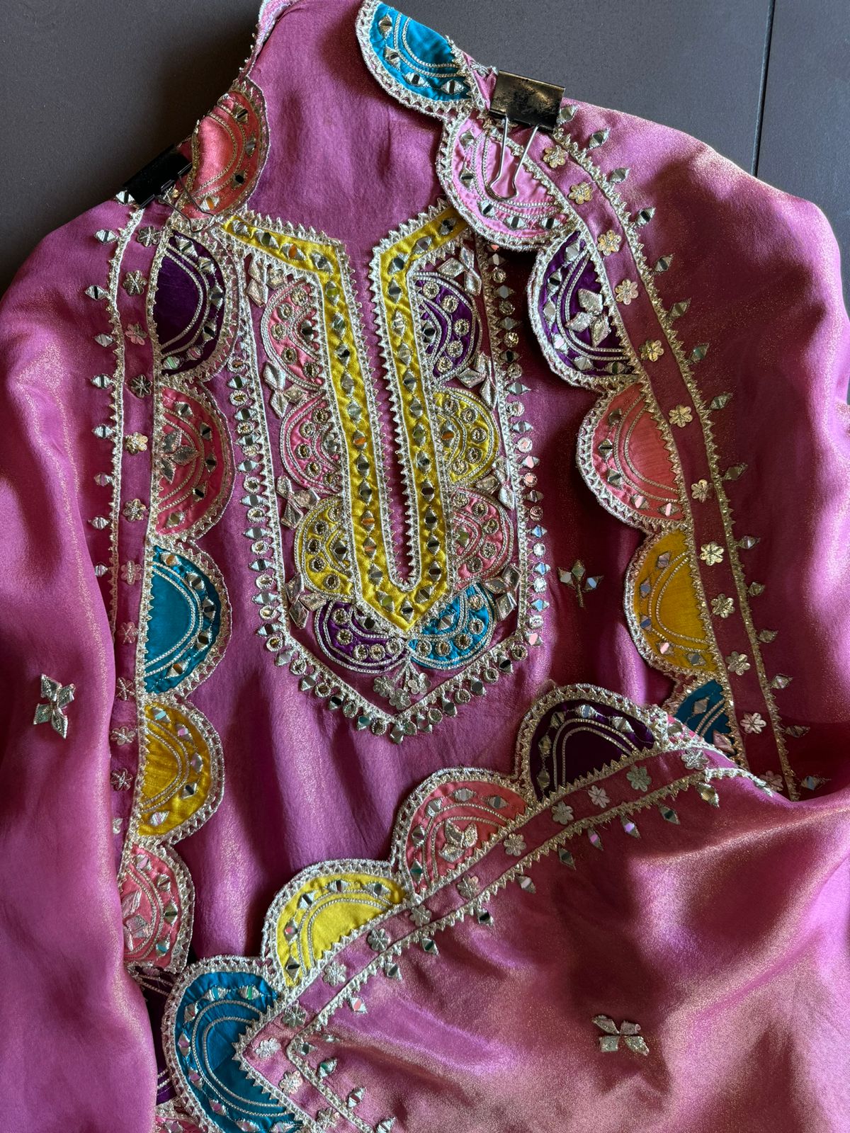 Pure Shimmer Tissue unstitched full size shirt