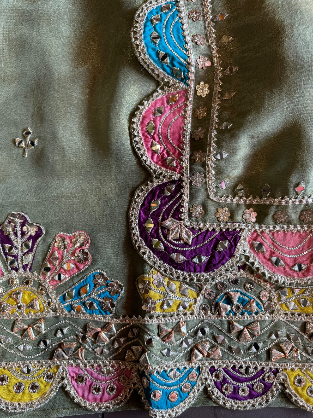 Pure Shimmer Tissue unstitched full size shirt