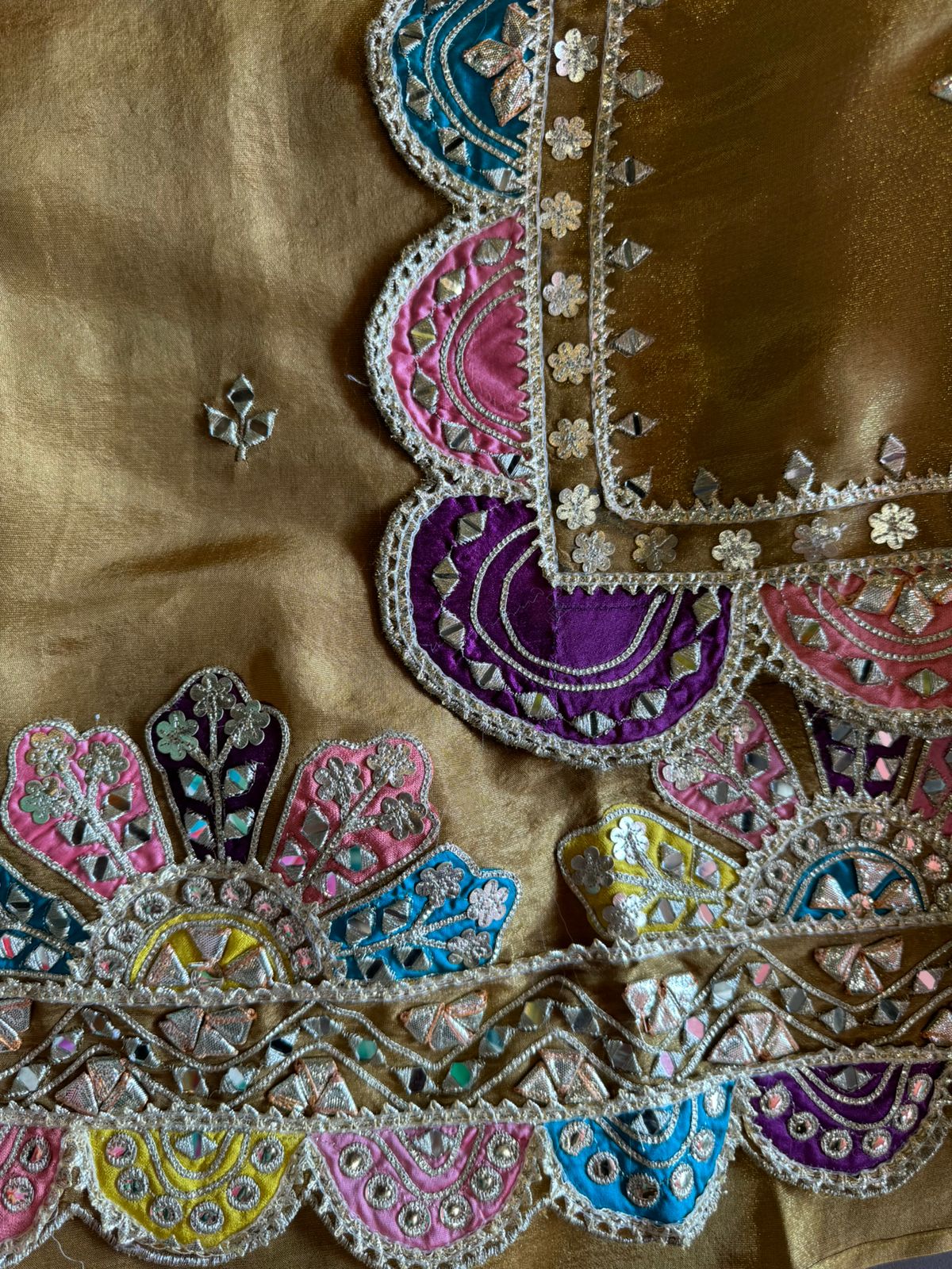 Pure Shimmer Tissue unstitched full size shirt