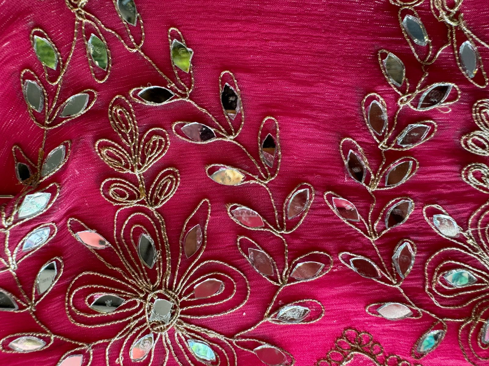 Ombre shaded Pure Organza shirt