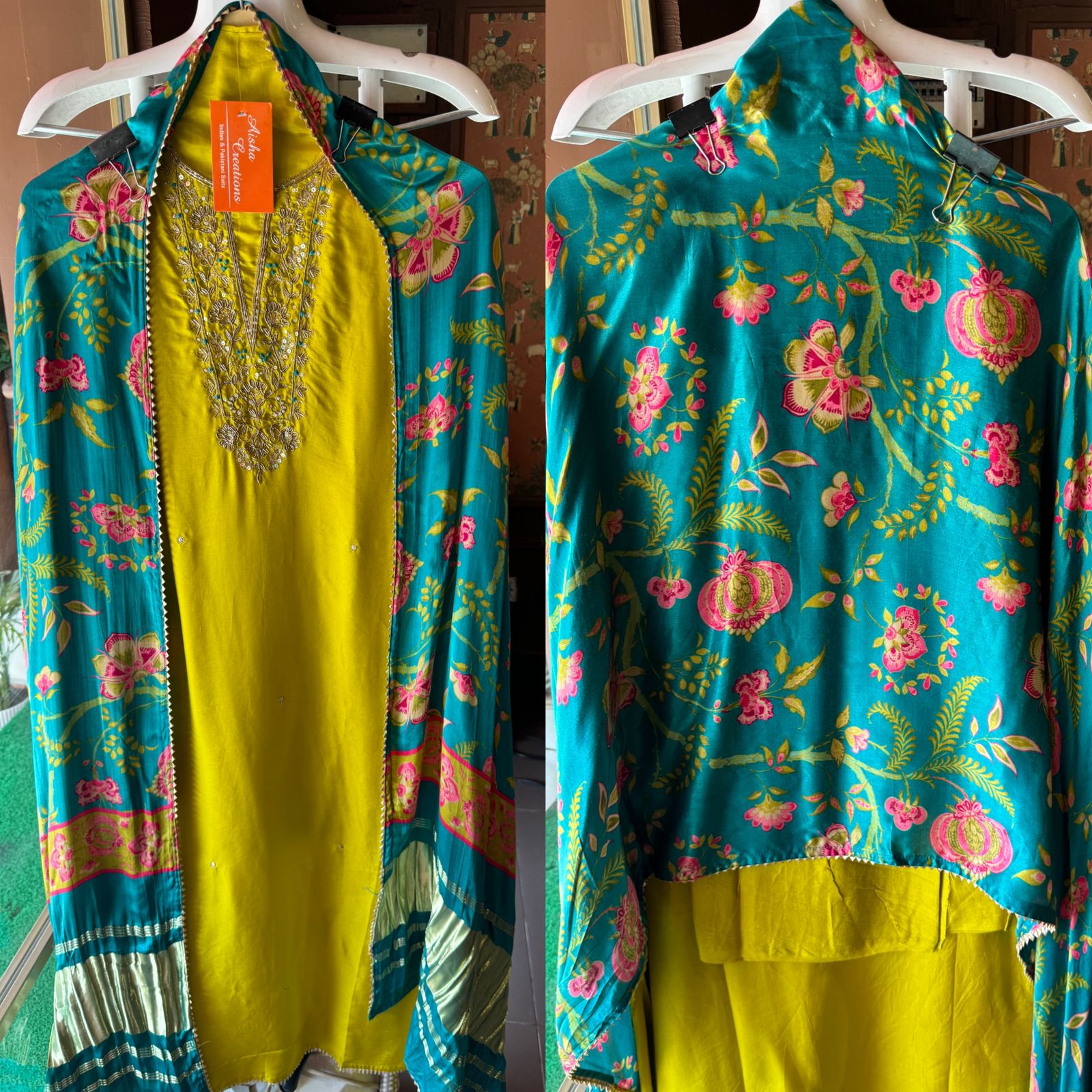 Pure Silk Shirt with Beautiful Dori