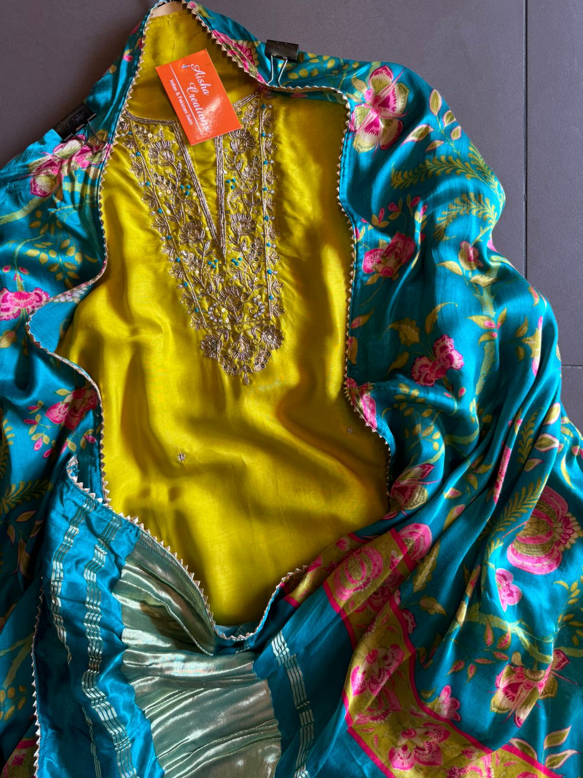 Pure Silk Shirt with Beautiful Dori