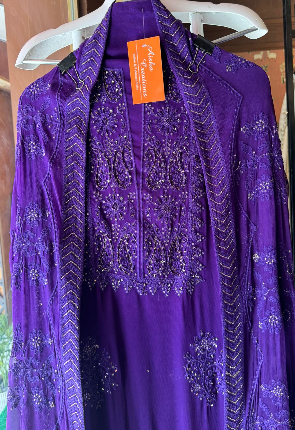 Georgette Unstitched Shirt (Full size)